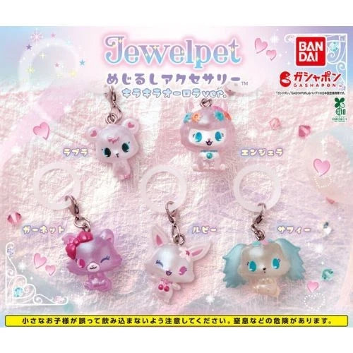HY2430 Capsule toy Jewelpet Marker Accessory: Sparkling Aurora Ver. complete set