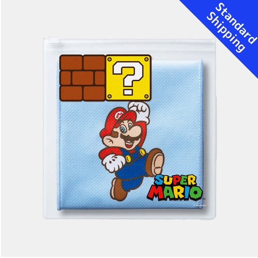 Nintendo Super Mario Cool Towel & Pouch (Mario characters) Japan Nintendo TOKYO/OSAKA/KYOTO NEW