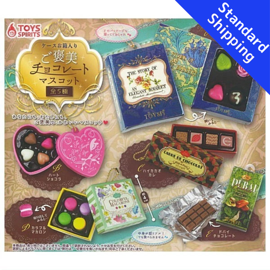 HY2363 Capsule toy Gift-Boxed Chocolate Mascot complete set