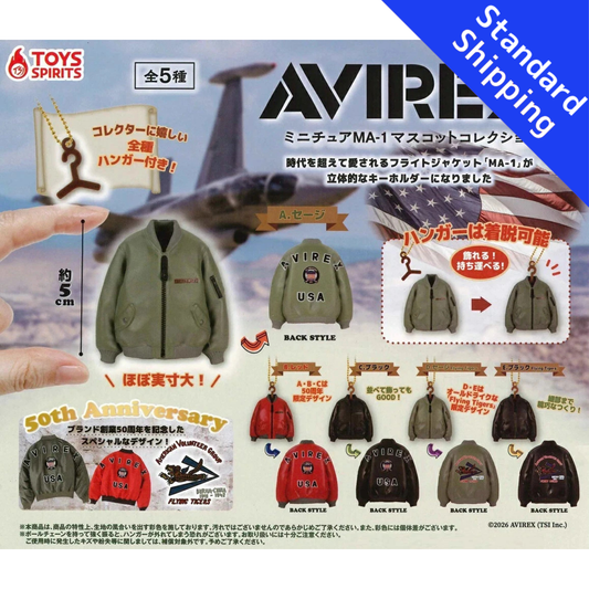 HY2370 Capsule toy AVIREX Miniature MA-1 Mascot Collection complete set