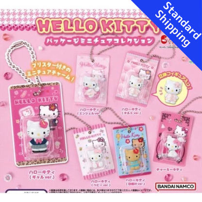 HY2386 Capsule toy HELLO KITTY Miniature Packaging Collection complete set