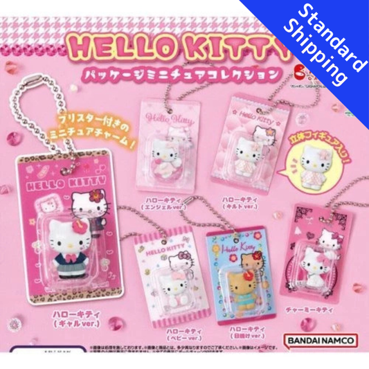 HY2386 Capsule toy HELLO KITTY Miniature Packaging Collection complete set