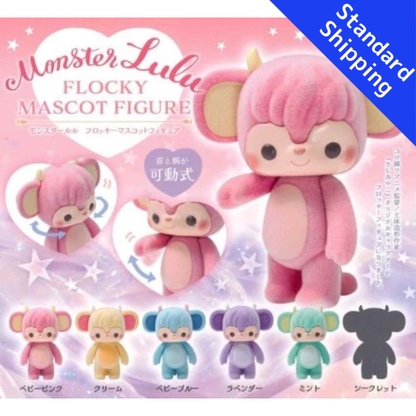 HY2215 Capsule toy Monster Lulu Flocky Mascot Figure Qualia complete set
