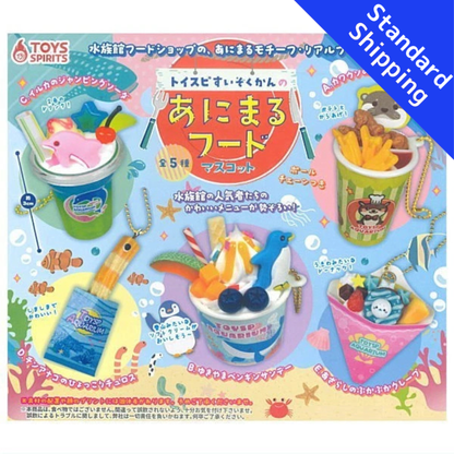 HY2049 Capsule toy Toysp Aquarium Animal Food Mascot complete set