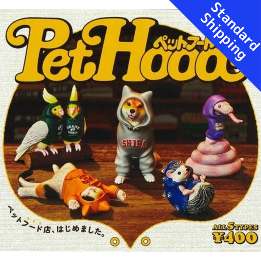 HY2160 Capsule toy Panda's Den PET HOOD complete set