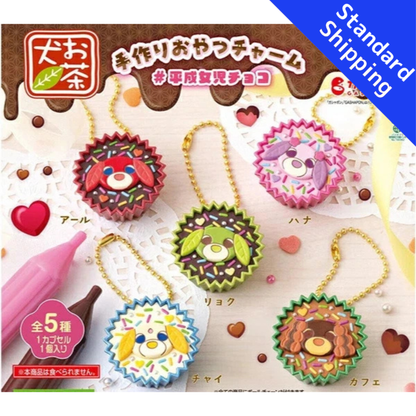 HY2262 Capsule toy Ocha-Ken Handmade Treat Charm complete set