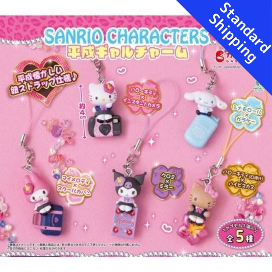 HY2440 Capsule toy Sanrio Characters: Heisei Gal Charms complete set