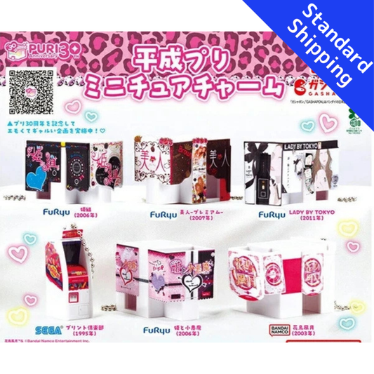 HY2290 Capsule toy Heisei Pri Miniature Charm complete set