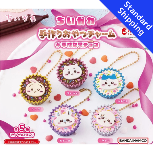 HY2311 Capsule toy Chiikawa Handmade Snack Charm #Heisei-Era Girls complete set