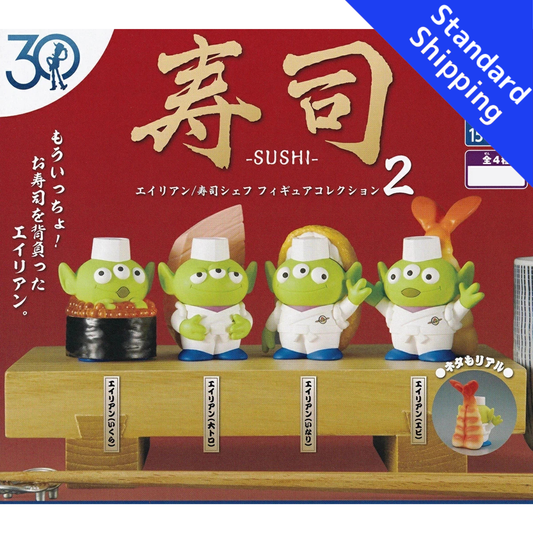 HY2332 Capsule toy Toy Story Alien/Sushi Chef Fiigure Collection 2 complete set