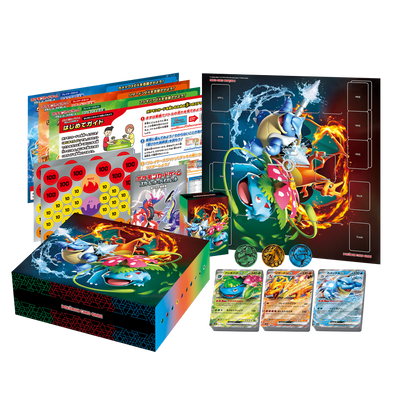 Tarjeta Pokémon Scarlet &amp; Violet Booster Box Ancient Roar sv4K y Future Flash sv4M y juego de baraja especial ex Venusaur Charizard Blastoise japonés