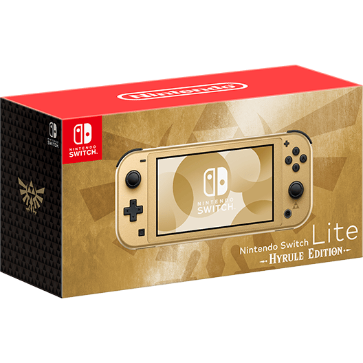 Nintendo Switch Lite console Hyrule Edition [The Legend of Zelda] Japan
