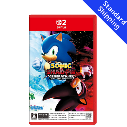 Sonic × Shadow Generations Nintendo switch 2 Game Japan
