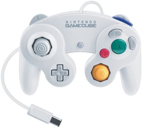 Controle Oficial Nintendo GameCube Branco DOL-003 Japão GC [Usado]