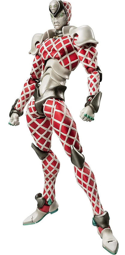 Le bizzarre avventure di JoJo Super Action Statue Figura 5a parte Diavolo & K.Crimson SAS Giappone NUOVO