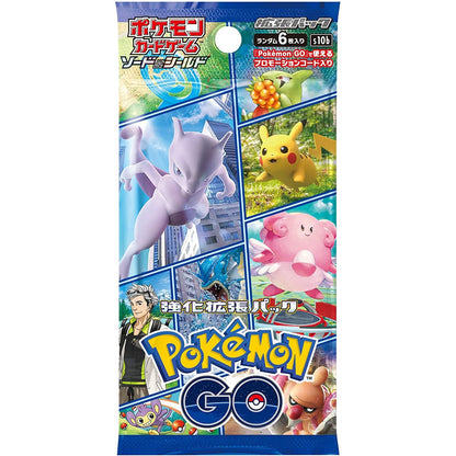 Pokémon Card Booster Box Pokémon GO s10b Japonês com pacote promocional