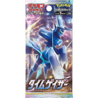 Pokémon Card Sword & Shield Booster Box Time Gazer s10D Japonês NOVO
